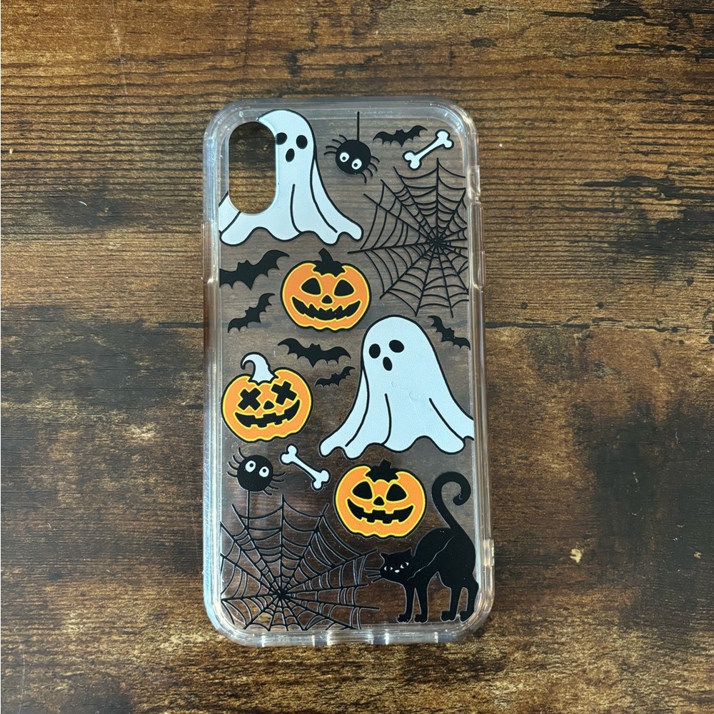 MOSNOVO Halloween Pumpkin Print  Case Cover Designed for iPhone XR 6.1 Inch